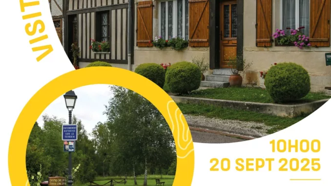EVEN-20-09-2055--25-Beaulieu Affiche pour la visite guidée gratuite de Beaulieu-en-Argonne le 20 septembre 2025 pour les Journées du Patrimoine.